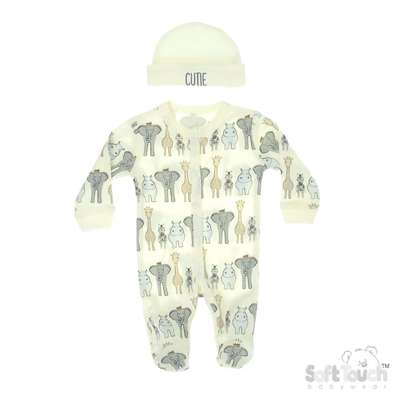 Unisex Premie 2 Pc Garment Set 'Safari' No. PR18